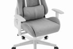 Геймерське крісло Hell's Chair HC-2000 Grey White тканина - Зображення 8