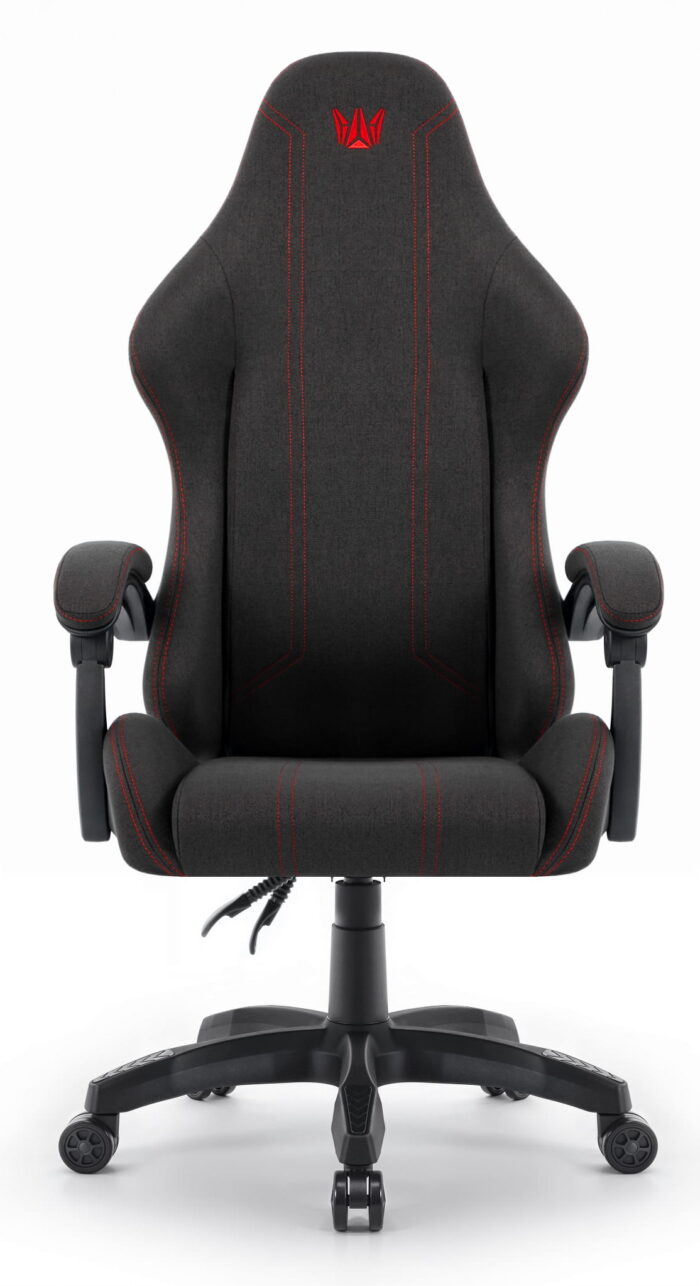 Геймерське крісло Hell's Chair HC-1014 Black Red тканина - Зображення 7