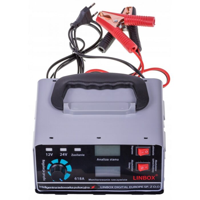 Зарядний пристрій Linbox 30A 12V/24V з функцією швидкої зарядки - Зображення 2